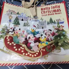 ディズニーランド　ショッピングバッグ　クリスマス2025