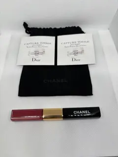 CHANEL ルルージュデュオウルトラトゥニュ 69 テンダーベージュ ポーチ付
