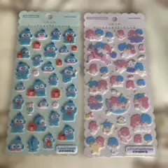 【国内正規品】ふわふわサンリオキャラクターズしーる　キキララ　ハンギョドン