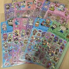 ラブブ　キラキラ　シール　１２枚セット