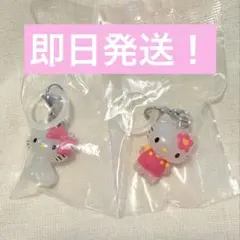ハローキティ　めじるし　アクセサリー　お花　チャーミー