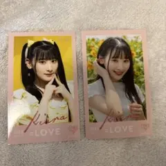 =LOVE イコラブ 齋藤樹愛羅 ミニフォトカード ウィークエンドシトロン