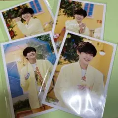 【長尾謙杜】サチアレ★MV＆ジャケ写オフショット★4枚セット