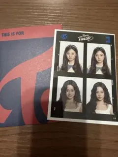 TWICE THIS IS FOR 証明写真　ステッカー ツウィ