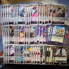 ワンピースカード　黒ティーチ　デッキパーツ　まとめ売り