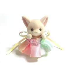 シルバニア 赤ちゃん ♡ ドレス レインボー