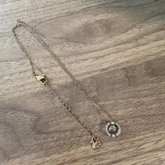 SWAROVSKI スワロフスキー ネックレス ゴールド