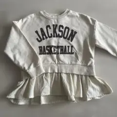 マーキーズOCEAN&GROUND/キッズ/フリル付長袖トレーナー/110cm