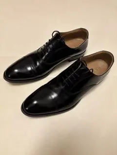 美品 REGAL 811R ビジネスシューズ ストレートチップ 本革 黒 26