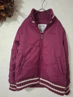 美品 CONVERSE バーガンディ 中綿ジャケット M