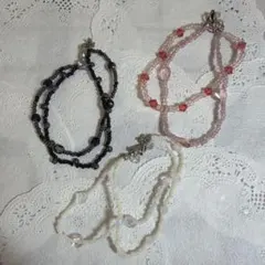 2連ブレスレット3個セット