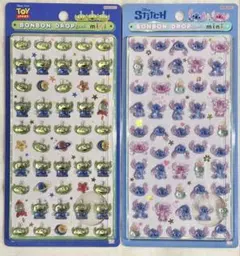 【国内正規品】ディズニー　ボンボンドロップシール　ミニ　スティッチ　エイリアン