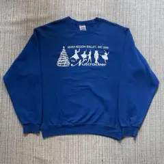 jerzees ジャージーズ　スウェット　トレーナー　90s ブルー M 美品