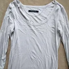 ラメ入りシャツ　日本製　長袖