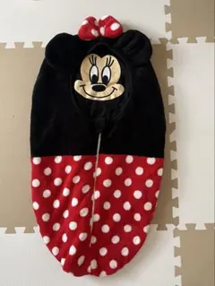 ミニーマウス フリースおくるみ50-70cm