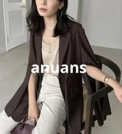 アニュアンス　フレアスリーブスリットジャケット