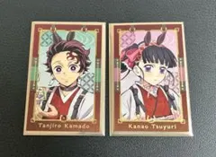 鬼滅の刃 午年 2026 干支 ランダムフォトカード 竈門炭治郎 栗花落カナヲ