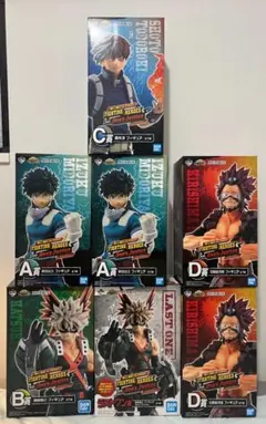 僕のヒーローアカデミア 一番くじ FIGHTING HEROES セット