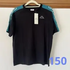 新品タグ付】Kappa カッパ 半袖 Tシャツ 150 男の子 黒 スポーツのサムネイル