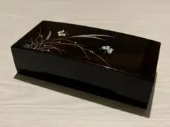 桜井漆器　戸倉屋漆器店　木製本漆塗　工芸蒔絵　渡辺修峰作　蓋付き　文箱 2026年最新】蒔絵 文箱の人気アイテム - メルカリ
