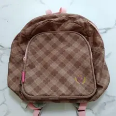 OLIVE des OLIVE School キッズ リュック チェック柄のサムネイル