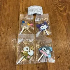 新品【サンリオ】カラフルキャンディチャーム　4点セット
