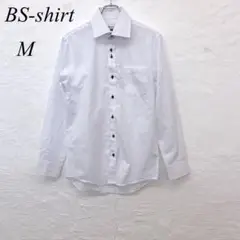 e5071 【BSシャツ】 カッターシャツ メンズM ビジネス カジュアル兼用