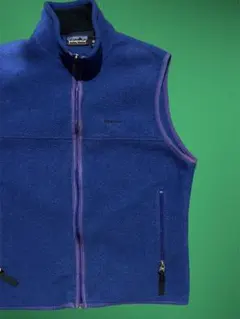 Patagonia 90s USA製 パタゴニア フリース シンチラ ベスト 青