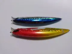 2487 アキアジ ルアー スプーン 鮭 サケ サーモン 鮭勝 夜光 - メルカリ