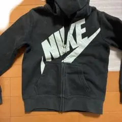 NIKE ジップアップパーカー ブラック 116-122cm