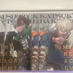 ヒロアカ 最強ジャンプ クリアファイル 爆豪 轟　僕のヒーローアカデミア