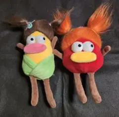 ギャルモンスター ぬいぐるみキーホルダー 2個セット 新品