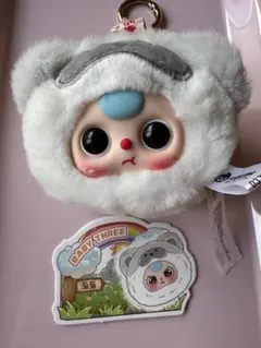 BABY THREE ぬいぐるみ マスコット キーホルダー付き