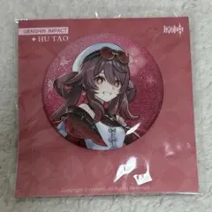 原神 胡桃 テイワットスタイル 残雪に咲く紅 缶バッジ