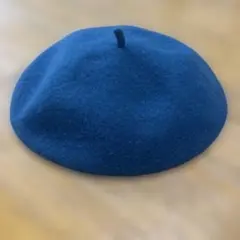 ダークブルー ベレー帽
