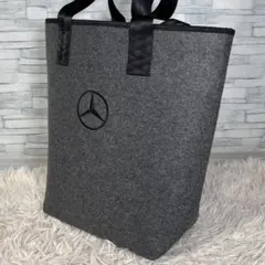 【非売品】　メルセデスベンツ　特大フェルトトートバッグ　シートベルトハンドル