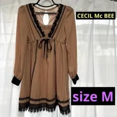 【美品】CECIL McBEE サイズM ワンピース　レディース