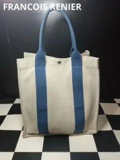 【masao】フランソワレニエ　ビームス別注トートバッグ ネイビー masao様専用】フランソワレニエ ビームス別注トートバッグ ネイビー