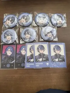 長尾景 VΔLZ 5th Anniversary 缶バッチ チェキ にじさんじ