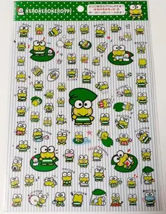 平成レトロ　けろっぴ　シール　2011年　サンリオ　新品