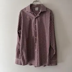 00s brooks brothers ギンガムチェックシャツのサムネイル