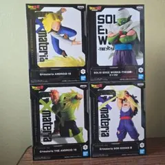 ドラゴンボールZ G×materia SOLID EDGE フィギュア4体セットのサムネイル