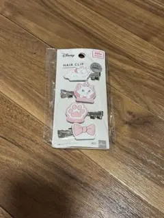 Disney マリー ヘアクリップ 4個セット