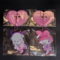 レア サンリオ マイメロディ＆ポチャッコ 韓国 シークレットアクスタ