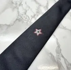 【美品】Dior homme ネクタイ　ワンポイント