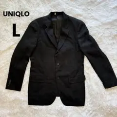 ユニクロ プレミアムリネン 100% ジャケット L テーラード 麻　メンズ