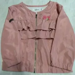 最終お値引き！SLAP SLIP ピンク フリル ジャケット 100サイズ