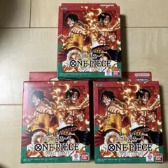 3セット ワンピースカード スタートデッキEX ルフィ＆エース【ST-30】