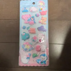 つぶらな瞳のぷくぷくシール