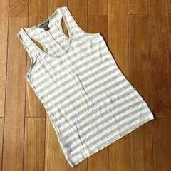 Tommy Bahama トミーバハマ 麻 ストライプ タンクトップのサムネイル